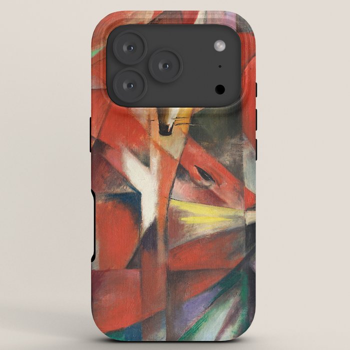 "The Foxes" by Franz Marc, 1913 iPhone Case
