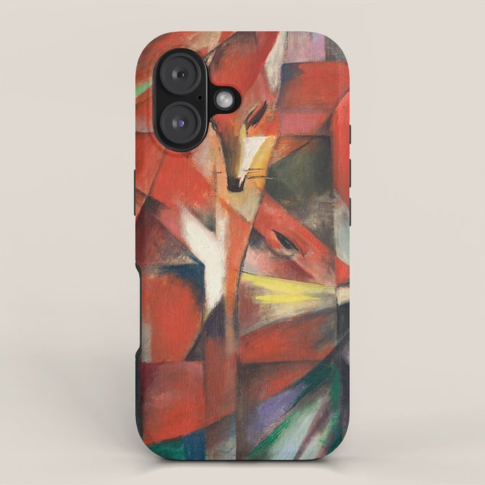 "The Foxes" by Franz Marc, 1913 iPhone Case