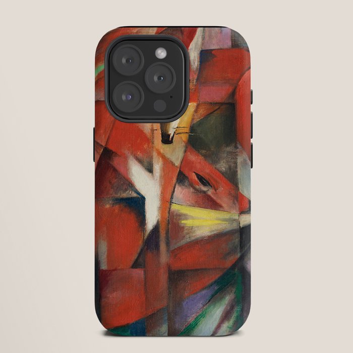 "The Foxes" by Franz Marc, 1913 iPhone Case