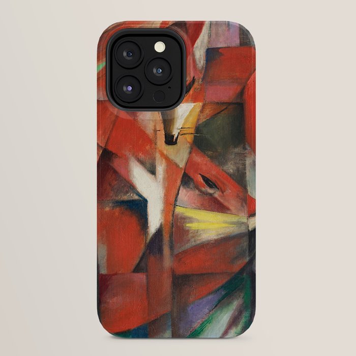 "The Foxes" by Franz Marc, 1913 iPhone Case