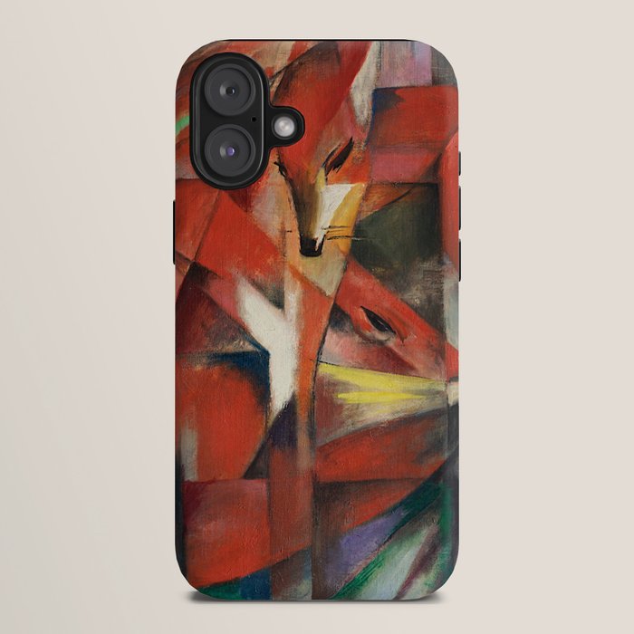 "The Foxes" by Franz Marc, 1913 iPhone Case