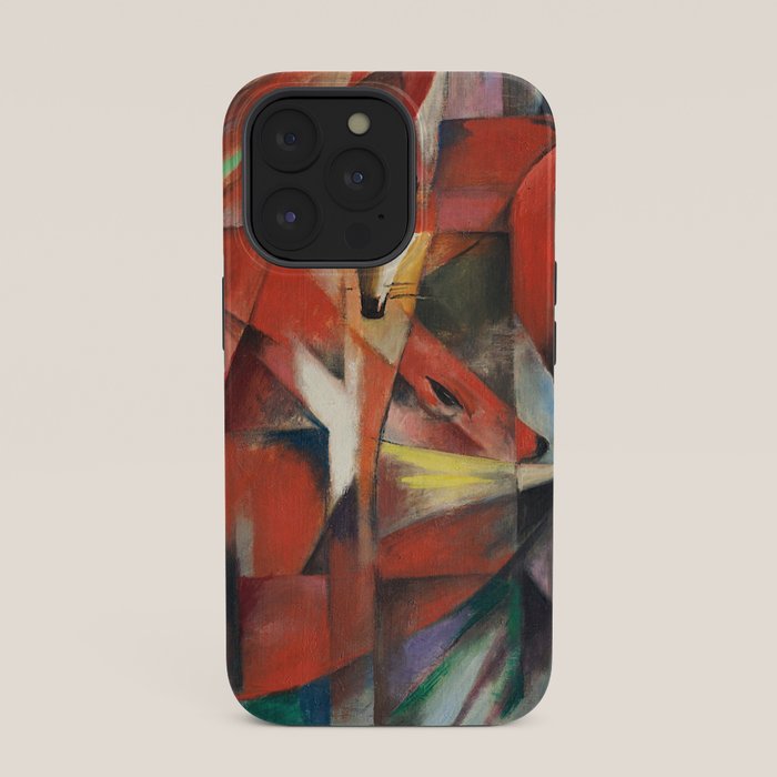 "The Foxes" by Franz Marc, 1913 iPhone Case