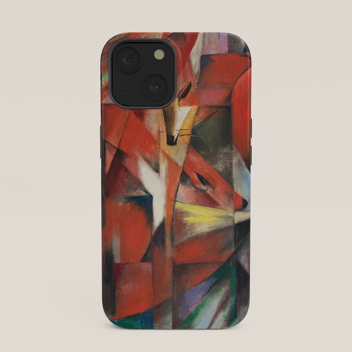 "The Foxes" by Franz Marc, 1913 iPhone Case