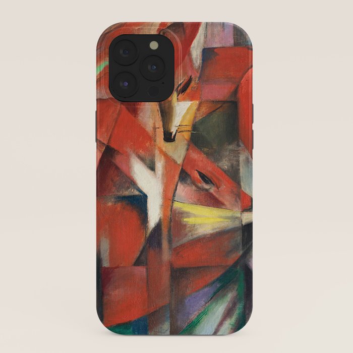 "The Foxes" by Franz Marc, 1913 iPhone Case