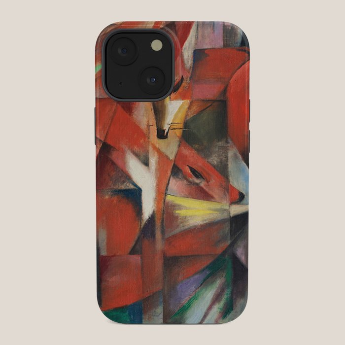 "The Foxes" by Franz Marc, 1913 iPhone Case