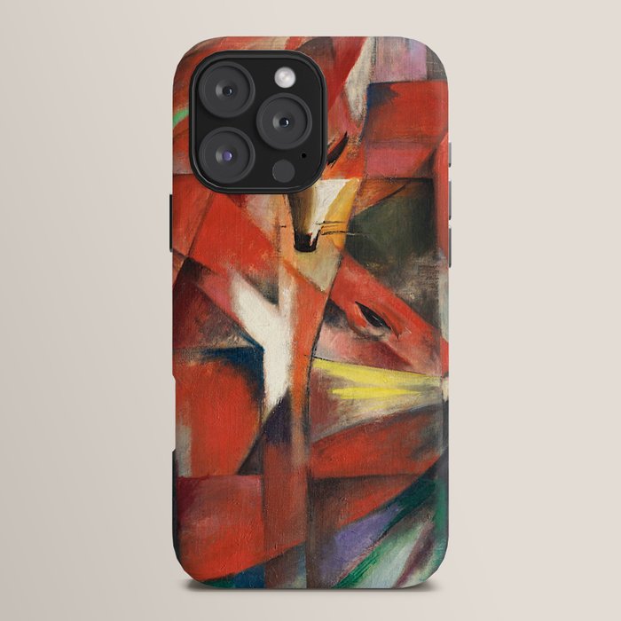 "The Foxes" by Franz Marc, 1913 iPhone Case