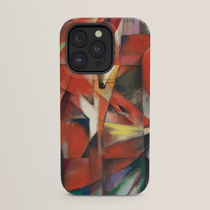 "The Foxes" by Franz Marc, 1913 iPhone Case