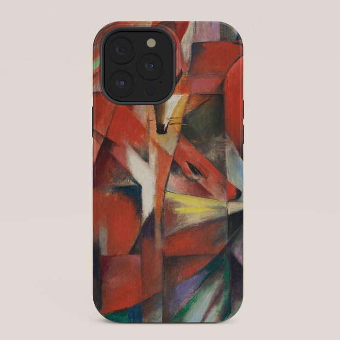 "The Foxes" by Franz Marc, 1913 iPhone Case