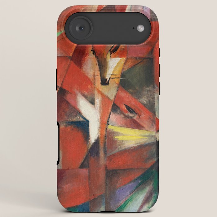 "The Foxes" by Franz Marc, 1913 iPhone Case