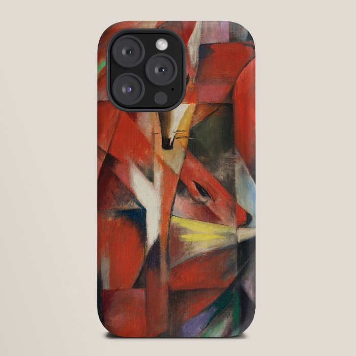 "The Foxes" by Franz Marc, 1913 iPhone Case