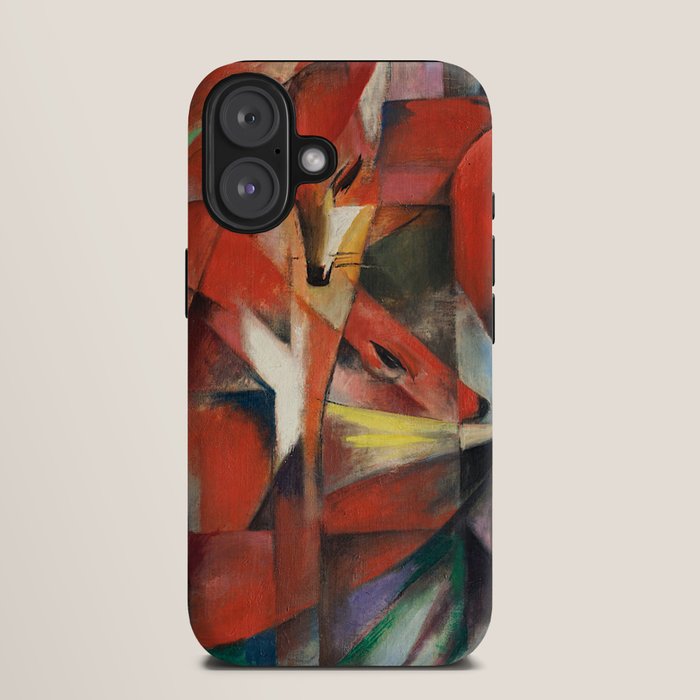 "The Foxes" by Franz Marc, 1913 iPhone Case