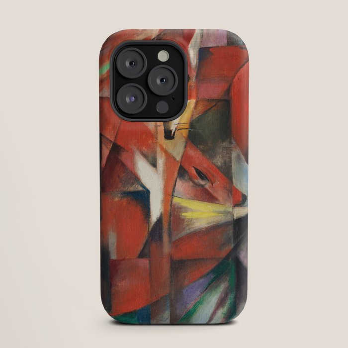 "The Foxes" by Franz Marc, 1913 iPhone Case