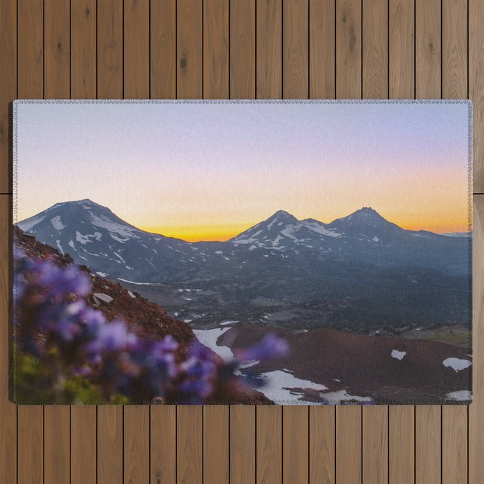 3 Sisters Sunset Outdoor Rug