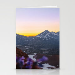 3 Sisters Sunset Stationery Card