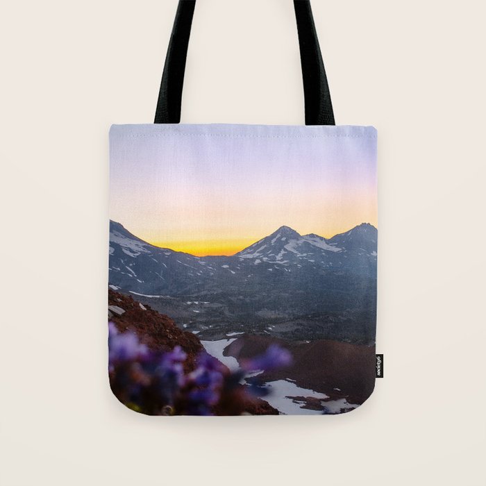 3 Sisters Sunset Tote Bag