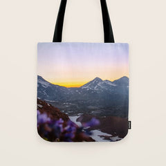 3 Sisters Sunset Tote Bag