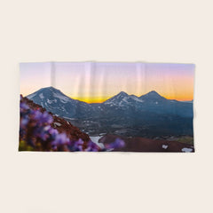 3 Sisters Sunset Bath Towel
