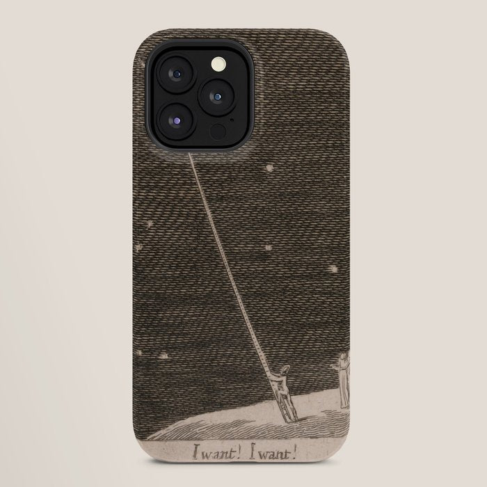 "I Want! I Want!" by William Blake (1793) iPhone Case