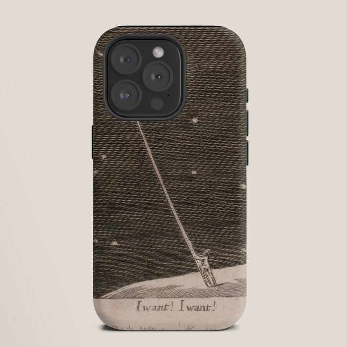 "I Want! I Want!" by William Blake (1793) iPhone Case