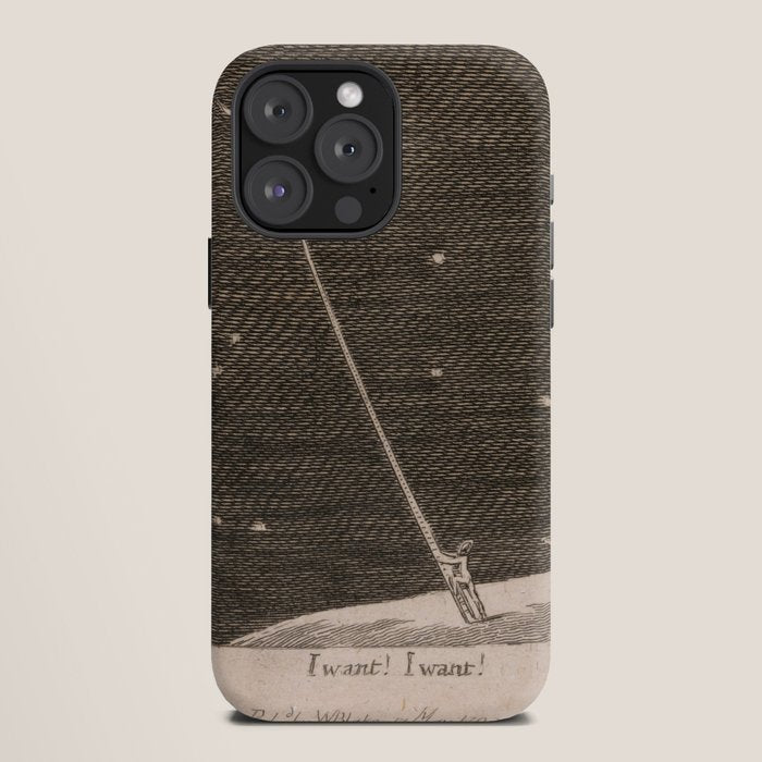 "I Want! I Want!" by William Blake (1793) iPhone Case