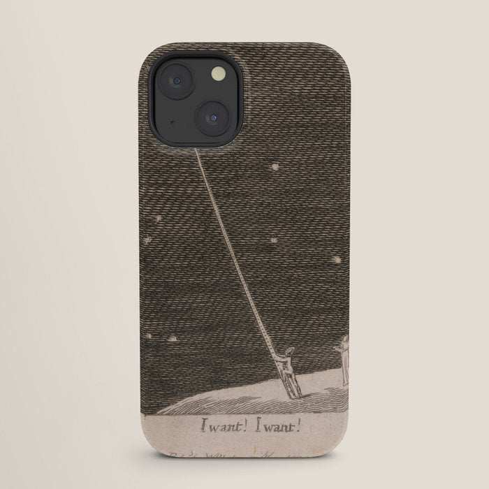 "I Want! I Want!" by William Blake (1793) iPhone Case