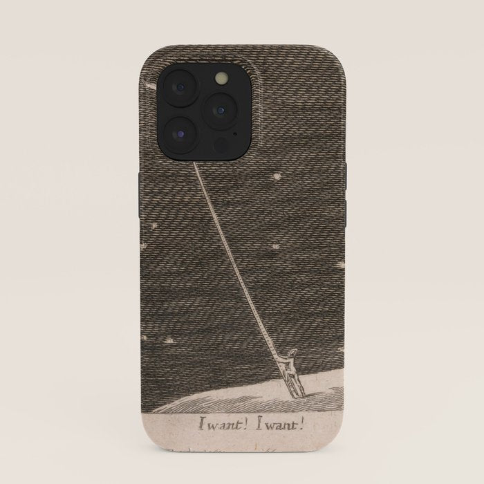 "I Want! I Want!" by William Blake (1793) iPhone Case