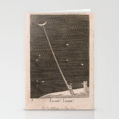 "I Want! I Want!" by William Blake (1793) Stationery Card