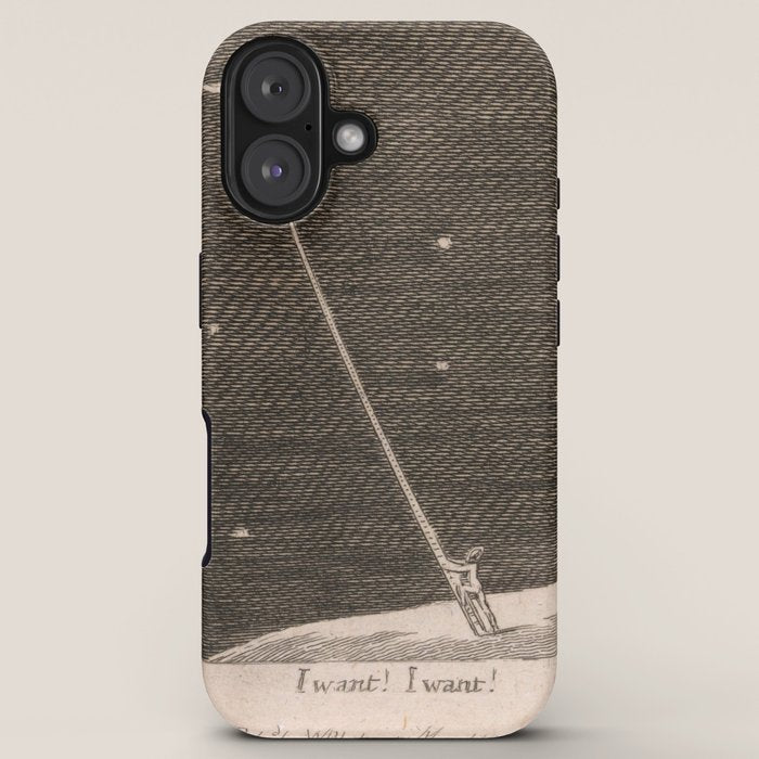 "I Want! I Want!" by William Blake (1793) iPhone Case