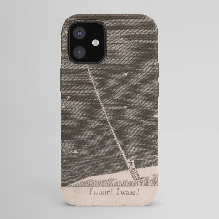 "I Want! I Want!" by William Blake (1793) iPhone Case