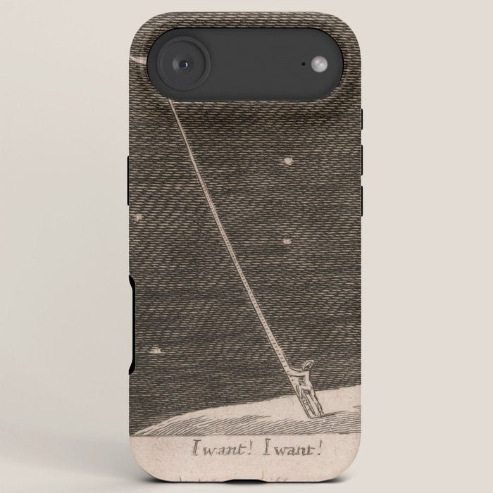 "I Want! I Want!" by William Blake (1793) iPhone Case