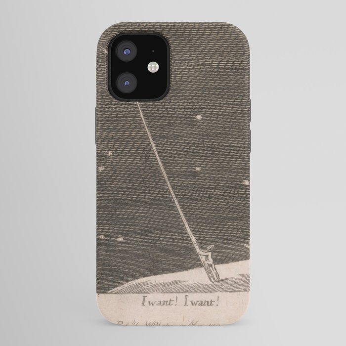 "I Want! I Want!" by William Blake (1793) iPhone Case