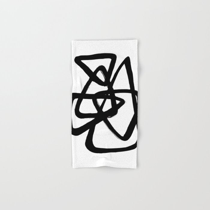 A Family Of Five White Background Bath Towel