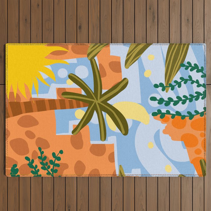 A Beautiful Day Begins With A Beautiful Mindset Outdoor Rug