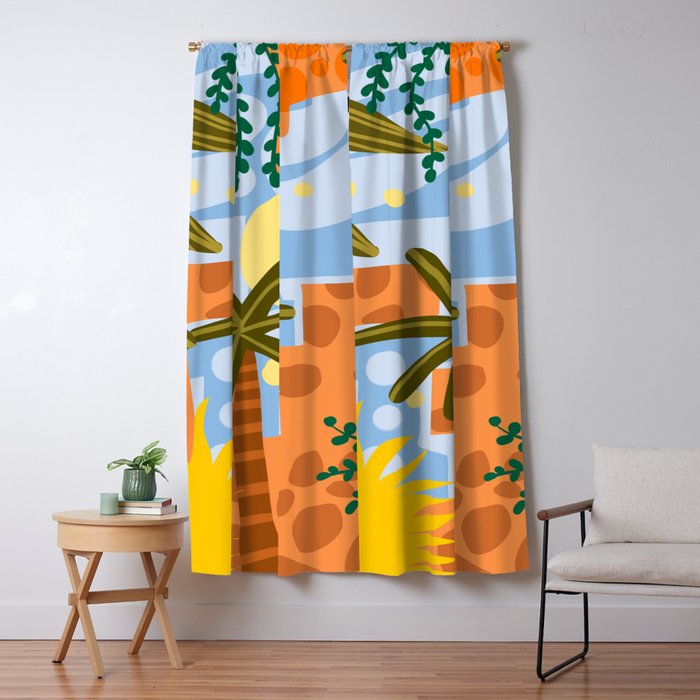 A Beautiful Day Begins With A Beautiful Mindset Window Curtain
