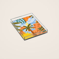 A Beautiful Day Begins With A Beautiful Mindset Acrylic Tray