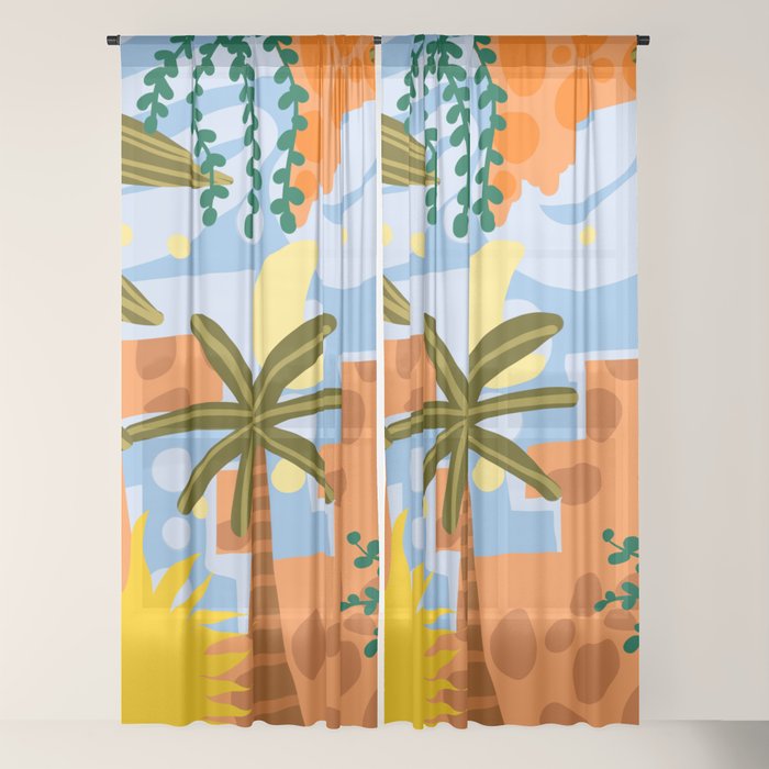 A Beautiful Day Begins With A Beautiful Mindset Window Curtain