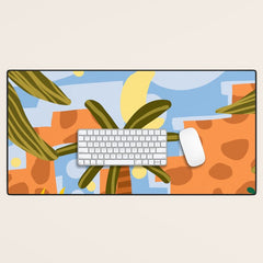A Beautiful Day Begins With A Beautiful Mindset Desk Mat