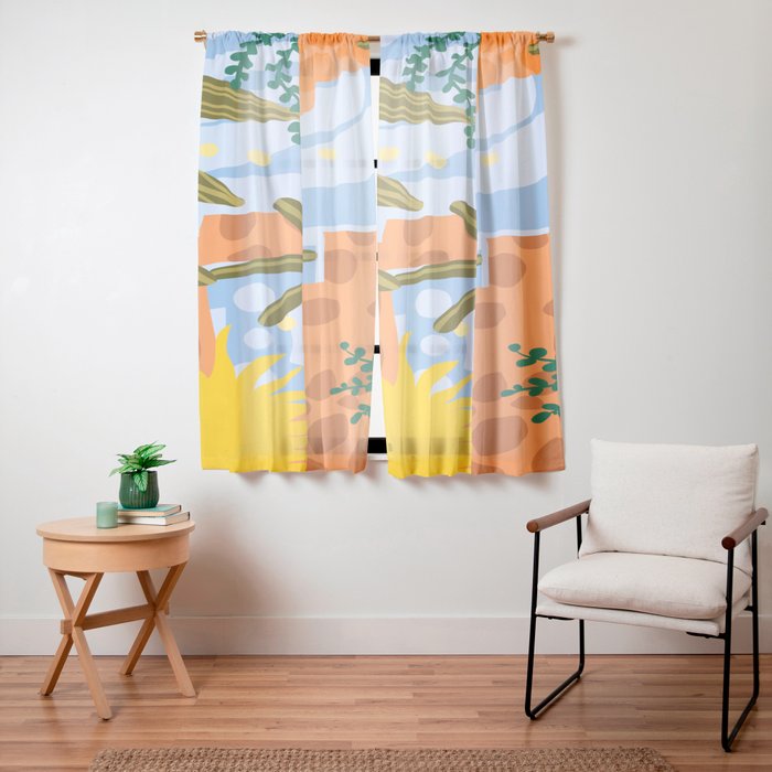 A Beautiful Day Begins With A Beautiful Mindset Window Curtain