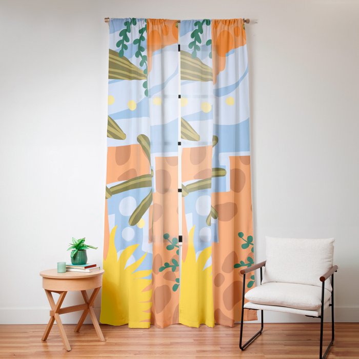 A Beautiful Day Begins With A Beautiful Mindset Window Curtain