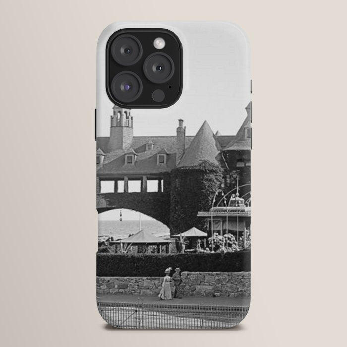 1890 Narragansett Towers & Casino, Narragansett, Rhode Island iPhone Case