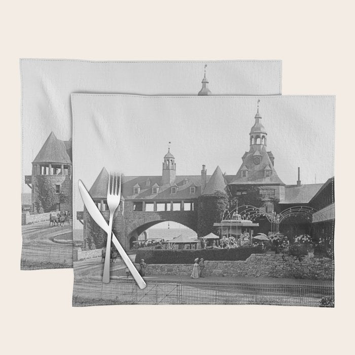 1890 Narragansett Towers & Casino, Narragansett, Rhode Island Placemat