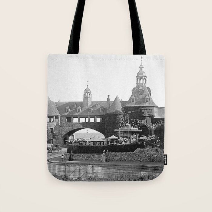1890 Narragansett Towers & Casino, Narragansett, Rhode Island Tote Bag