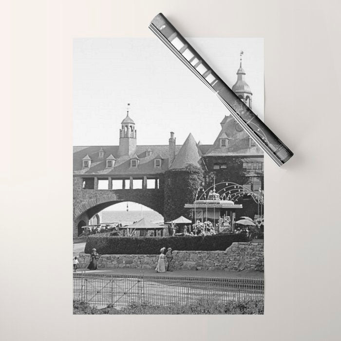 1890 Narragansett Towers & Casino, Narragansett, Rhode Island Wrapping Paper