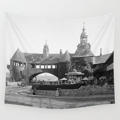 1890 Narragansett Towers & Casino, Narragansett, Rhode Island Wall Tapestry