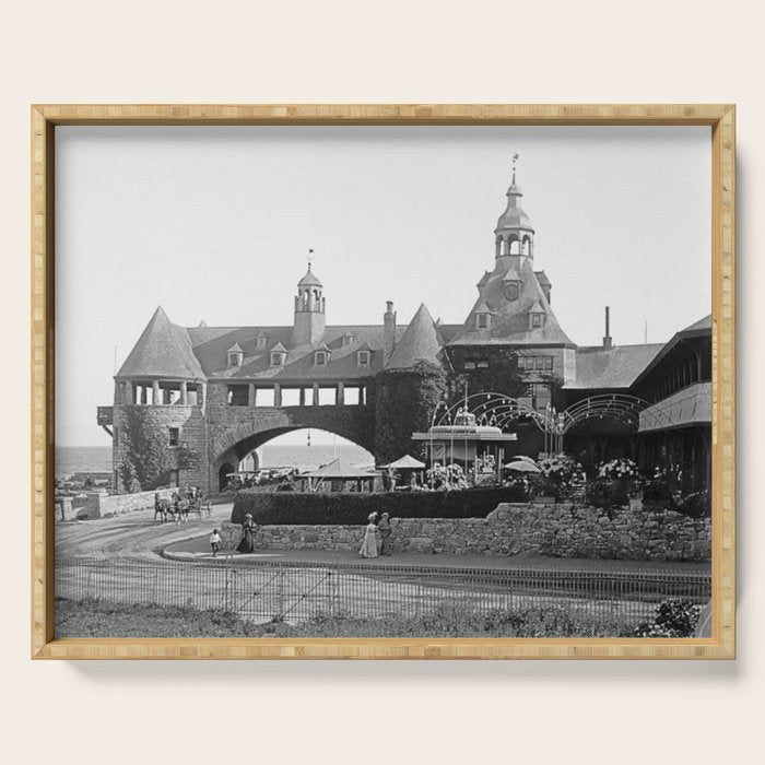 1890 Narragansett Towers & Casino, Narragansett, Rhode Island Serving Tray
