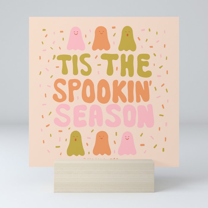 Tis the Spookin Season Mini Art Print