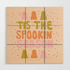 Tis the Spookin Season Wood Wall Art