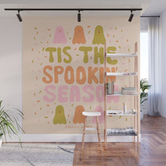 Tis the Spookin Season Wall Mural