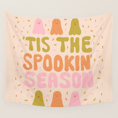 Tis the Spookin Season Wall Tapestry