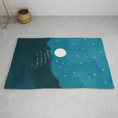 "Inhale Exhale It is Well It Is Well" Rug